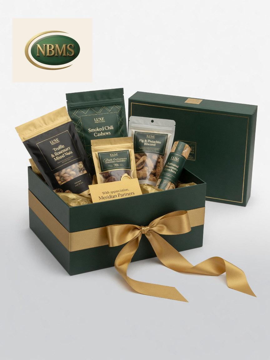 Corporate Custom — NBMS gift hamper