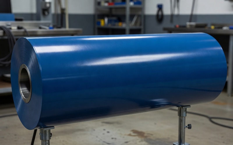 After coating — Roller Restoration