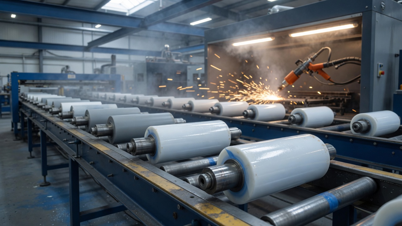 Industrial coating line